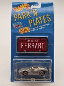 Hot Wheels Blackwall Silver Ferrari Park N Plates - Picture 1 of 9