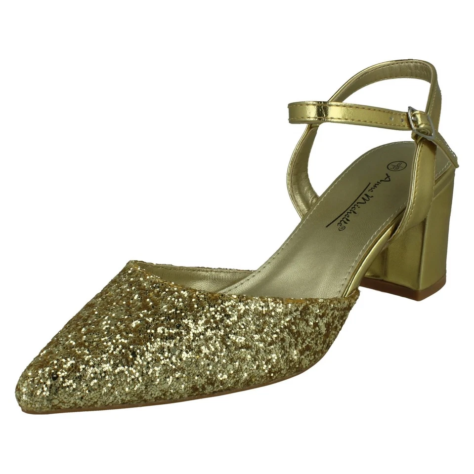 Sandalias De Tacón Medio Cerradas Para Dama Anne Michelle *F9R0123* - Imagen 1 de 1