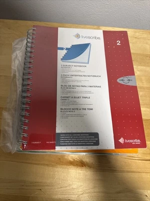 Lot Of 6 Livescribe Notebook College Rule 8.5" X 11" 100-150 Sheets Each - Image 1 of 4