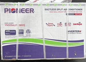 PIONEER 9000 BTU BTU Mini Split w/HP Outdoor OUT SIDE UNIT ONLY  YN009ALFI19RPE - Picture 1 of 9