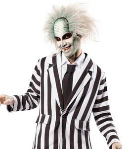 Rubie's mens Beetlejuice wig, white Party Supplies, Grey, One Size US - Picture 1 of 7