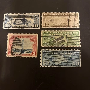 US C7-11 Airmail Used Stamps- Lot A-80888 - Picture 1 of 1