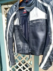 Mens Leather Motorcycle Jacket Hein Gericke - Picture 1 of 4