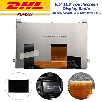 Display LCD touchscreen TDO-WVGA0633F00045 ricambio per VW MIB STD2 600 multimedia