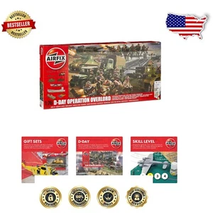 1:76 Scale D-Day Diorama with Sherman Tank & Infantry - Ultimate WWII Model Kit - Picture 1 of 10