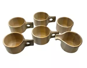 Jim McBride FABRIK 70s Seattle Pottery Ceramic Stoneware Multicolor Mugs +Pourer - Picture 1 of 4