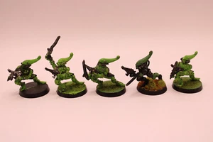 Eldar Striking Scorpions [Metal] [x5] Aeldari [Warhammer 40,000] Partial Painted - Imagen 1 de 2
