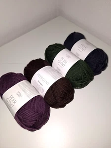 Sonderangebot Wolle Paket ♥ 4x Sandnes Peer Gynt á 50 g ♥ farbl. sortiert (P12) - Bild 1 von 4