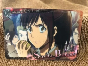 Blusa Attack on Titan Sasha tarjeta de oblea No. Colección 05 Personajes Juguete 2014 - Imagen 1 de 11