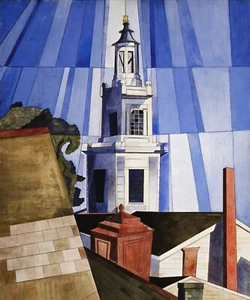 The Tower Painting by Charles Demuth Reproduction - Picture 1 of 3