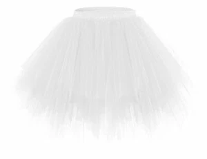 Bridesmay Women's Tutu Skirt 50s Vintage Ballet Bubble Dance Skirts for Cosplay - Picture 1 of 8