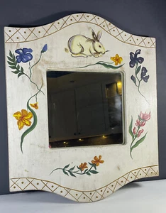 Tracy Porter Home Collection Hand Painted Wall Mirror Fench Provincial Style VTG - Picture 1 of 12
