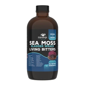 Sea Moss Bladder Wrack Living Bitters Tonic 16oz Bottle - Picture 1 of 3