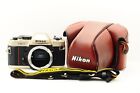 Near Mint Nikon FM10 35mm SLR Film Camera Strap Leather Case From Japan #1439