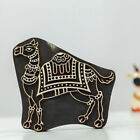 Grand timbre chameau bois indien Mehandi bloc d'impression art et artisanat article