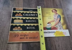 Culmet Baking Book cookbook 1929 & Hamilton Beach Mixette Instructions Recipes - Imagen 1 de 10