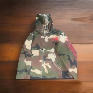 North Face Boys Hooded Jacket, Size xs 6, Camo - Picture 1 of 4