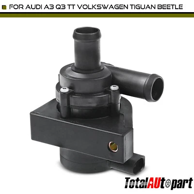 Auxiliary Water Pump for Audi A3 Quattro Q3 Volkswagen Beetle Passat To Radiator - Image 1 of 4