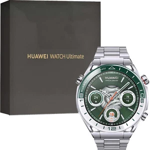 Huawei Watch Ultimate 48.5mm GPS + Bluetooth Ultimate Green Smartwatch NEW - Picture 1 of 4