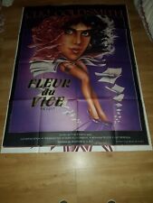 Affiche de cinéma d'époque du film: FLEUR DU VICE (120x160cm)