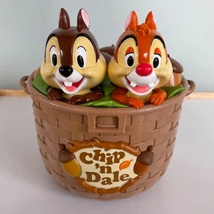Japan Tokyo Disney Resort Limited Chip & Dale Popcorn Eimer GEBRAUCHT - Bild 1 von 8