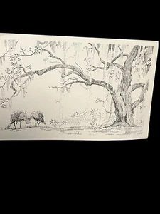 Partee Etching AKA John Irwin Friedman  (1968) 17” X 11”sign - Picture 1 of 8