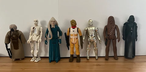 Star Wars Vintage Kenner Action figures 1977-1983 Cover