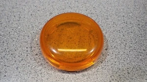 HARLEY DAVIDSON CHRIS DUECE STYLE AMBER TURN SIGNAL LENS REPLACEMENT (E) - Bild 1 von 7