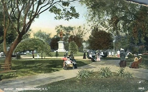 Postal de Dupont Park Washington DC People alrededor de 1908 - Imagen 1 de 2