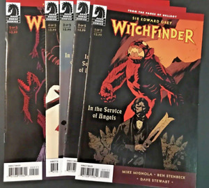 Sir Edward Grey Witchfinder: In The Service Of Angels #1-5 Complete Set Hellboy