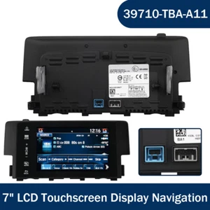 Pantalla táctil LCD de navegación de 7" para Honda Civic 39710-TBA-A11 2016-2018 - Imagen 1 de 8
