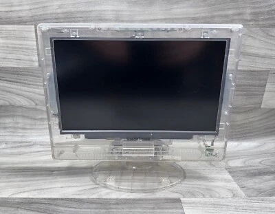 CLEAR TUNES 13" TRANSPARENT DIGITAL LED TV MODEL #CT-1315S NO REMOTE PRISON JAIL - Image 1 of 4