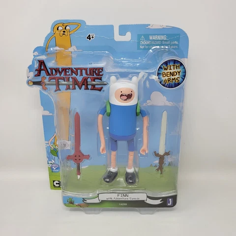 Adventure Time 5" Action Figure Finn with Adventure Swords New 14219 Jazwares Cover