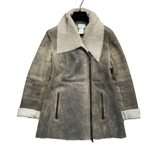 Cappotto CELINE Mouton zip 40 donna