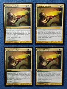 MTG 4x Captured Sunlight x4 LP Shards of Alara Magic the Gathering Playset - Picture 1 of 2