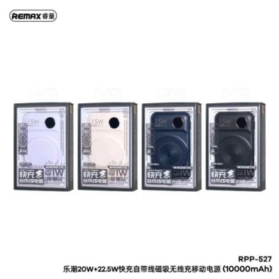 Cargador rápido portátil fuente de alimentación móvil REMAX 20W+22,5W 10000mAh Foto 1 de 3