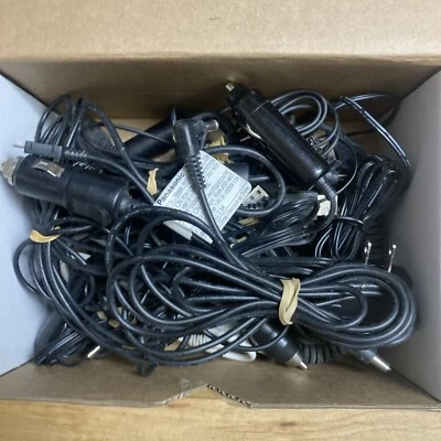 老式二手 10 + 手机充电器适配器线缆未经测试! 优惠 — 第 1/4 张图片