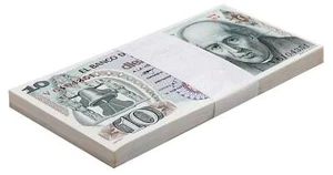 Mexico 10 Pesos, 1977, P-63i, UNC, Signature Varies X 100 PCS Bundle Pack - Picture 1 of 2
