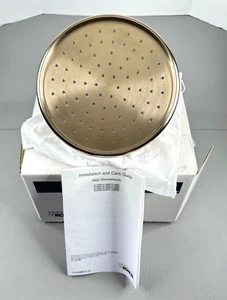 Kohler Rain Showerhead Round 8 inch 13692-G-BV Vibrant Brushed Bronze New - Picture 1 of 10