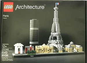 New LEGO Architecture Pairs France 649 Pcs/12+Years Old/Model 21044-Sealed - Picture 1 of 10