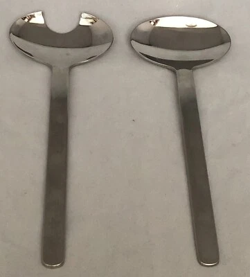 WMF Cromargan 2 Piece Serving Set 7 1/2” Fork Spoon - Image 1 of 4