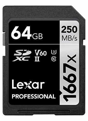 Lexar Professional 1667x 64GB SDXC UHS-II/U3 Card (LSD64GCBNA1667) - Image 1 of 1