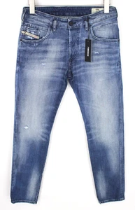 DIESEL D-Bazer 084DD Herren Jeans W29/L34 blau Stretch Tapered geknöpft distressed - Bild 1 von 10