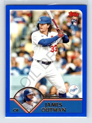 2023 Topps Archives #226 James Outman RC Rookie Card Los Angeles Dodgers - Image 1 of 2