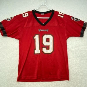 Tampa Bay Buccaneers NFL Keyshawn Johnson #19 Youth L Red Jersey - Picture 1 of 12