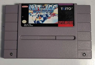 Hit The Ice (Super Nintendo SNES, 1992)  Untested - Image 1 of 4