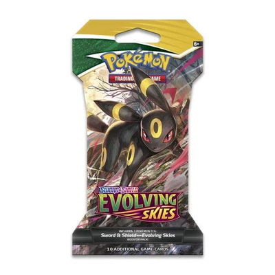 Evolving Skies Sleeved Booster Pack Pokemon TCG Espada y Escudo Foto 1 de 4
