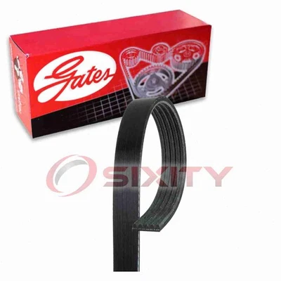Gates Micro-V AC Serpentine Belt for 1999-2000 BMW 328i 2.8L L6 Accessory qw - Image 1 of 4