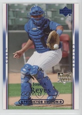 2007 Upper Deck Predictor Edition Blue Jose Reyes Jose A Reyes #6 Rookie RC - Image 1 of 2