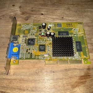 NVIDIA Riva Vanta TNT 2 vanta M64 16 MB Graphics card universal AGP VINTAGE - Picture 1 of 2